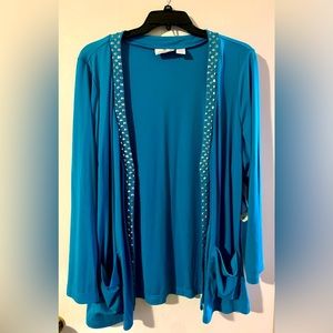 Christine alt studded cardigan NWT